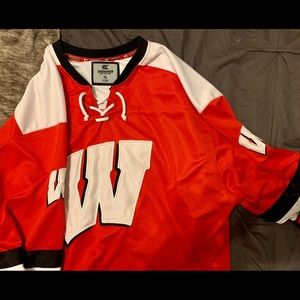 WI badgers Hockey Jersey